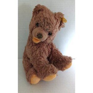 Vintage German STEIFF Soft Furry Teddy Bear Germany Buttom Plush Stuffed
